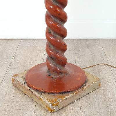 Vintage Michael Taylor Column Lamp circa 1970