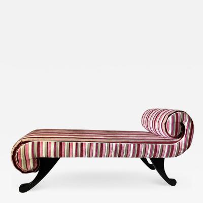 Vintage Mid Century Chaise Lounge circa 1960s