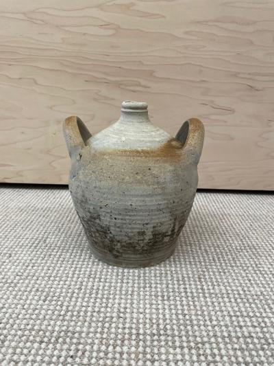 Vintage Mid Century French Provincial Stoneware Pottery Jar Jug Vase Vessel