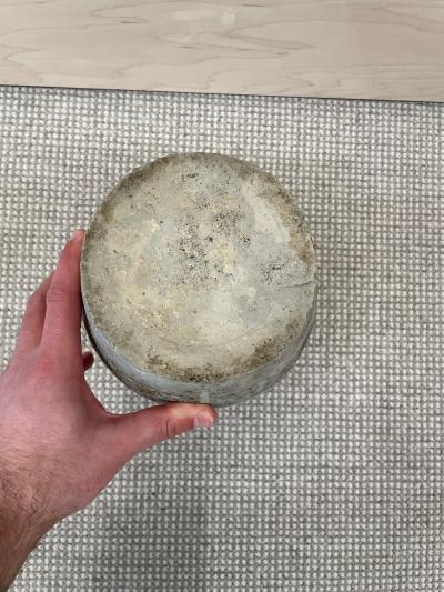 Vintage Mid Century French Provincial Stoneware Pottery Jar Jug Vase Vessel