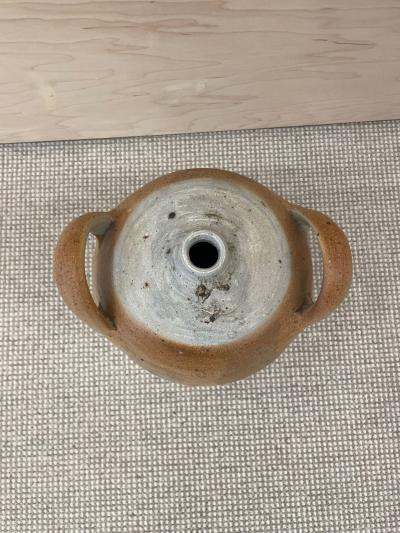 Vintage Mid Century French Provincial Stoneware Pottery Jar Jug Vase Vessel