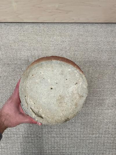 Vintage Mid Century French Provincial Stoneware Pottery Jar Jug Vase Vessel