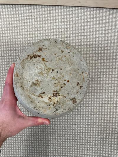 Vintage Mid Century French Provincial Stoneware Pottery Jar Jug Vase Vessel