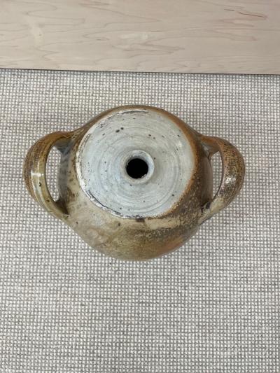 Vintage Mid Century French Provincial Stoneware Pottery Jar Jug Vase Vessel