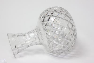 Vintage Mid Century Large Blown Cut Crystal Decanter 1960s England