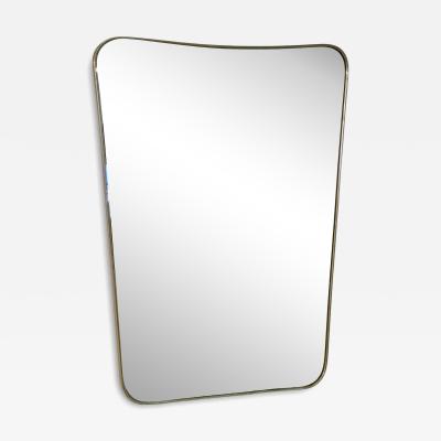 Vintage Mid Century Modern Asymmetrical Wall Mirror