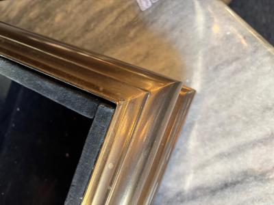 Vintage Mid Century Modern Brass Casket Box from Chapman