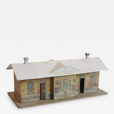 Vintage Miniature Train Depot