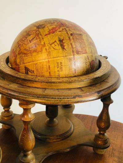 Vintage Miniature World Globe Collection