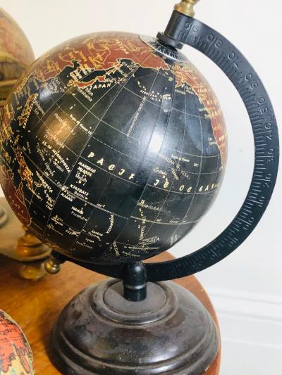 Vintage Miniature World Globe Collection