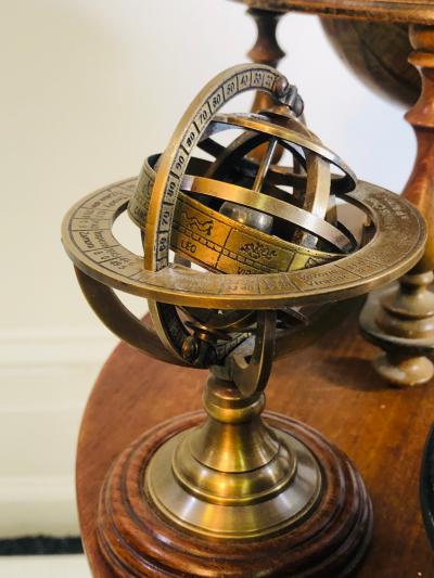 Vintage Miniature World Globe Collection