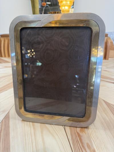 Vintage Mixed Metal Picture Frame