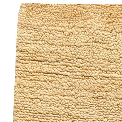 Vintage Moroccan Beige Handmade Wool Rug