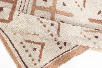 Vintage Moroccan Rug Size Adjusted 