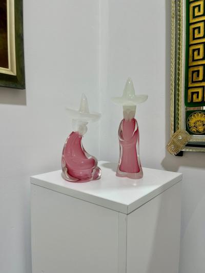 Vintage Murano Glass Mexican Figurines