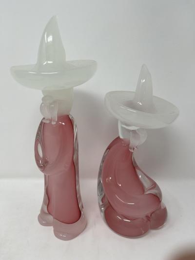 Vintage Murano Glass Mexican Figurines