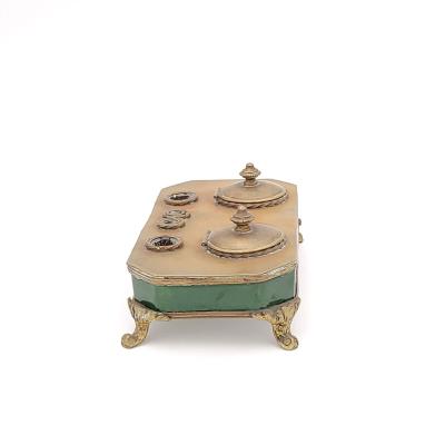 Vintage Napoleonic Style Inkwell France circa 1950