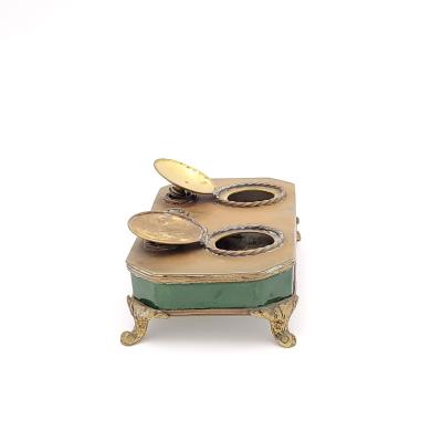 Vintage Napoleonic Style Inkwell France circa 1950