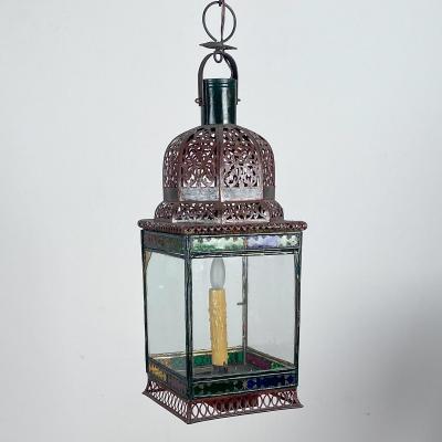 Vintage Ottoman Style Lantern Mid Century