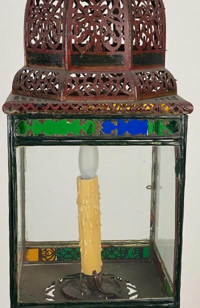 Vintage Ottoman Style Lantern Mid Century