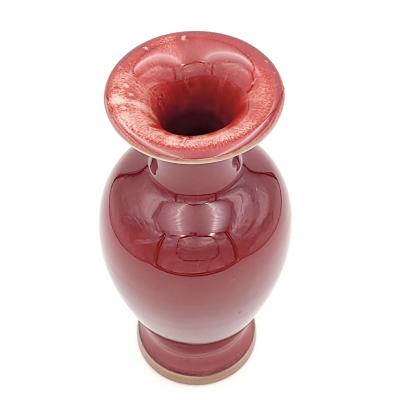 Vintage Oxblood Chinese Vase