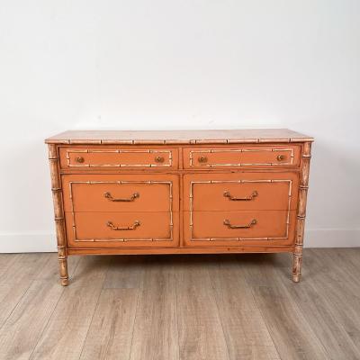 Vintage Painted Commode U S A circa 1950
