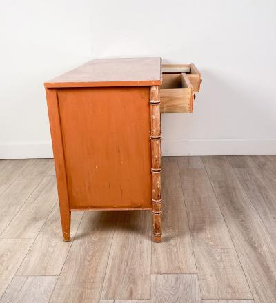 Vintage Painted Commode U S A circa 1950