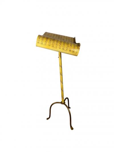 Vintage Painted Metal Music Stand