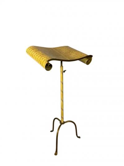 Vintage Painted Metal Music Stand
