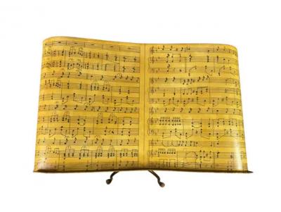 Vintage Painted Metal Music Stand