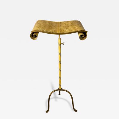 Vintage Painted Metal Music Stand