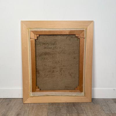 Vintage Painting of Novodevichy Monastery signed Sergey 1994 