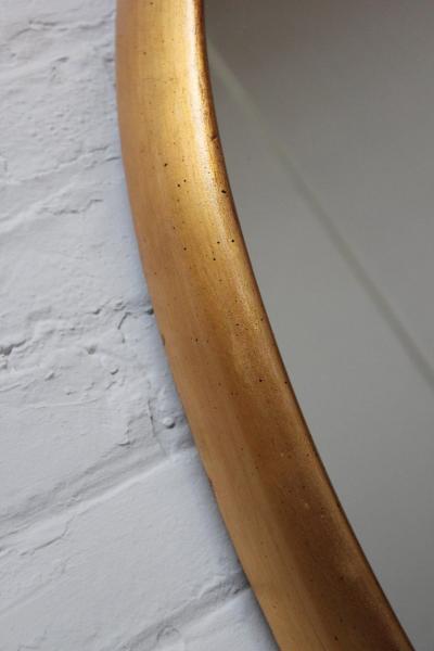 Vintage Pair of Labarge Oval Giltwood Wall Mirrors