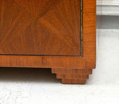 Vintage Parquetry Cabinet in the Jean Michel Frank Manner
