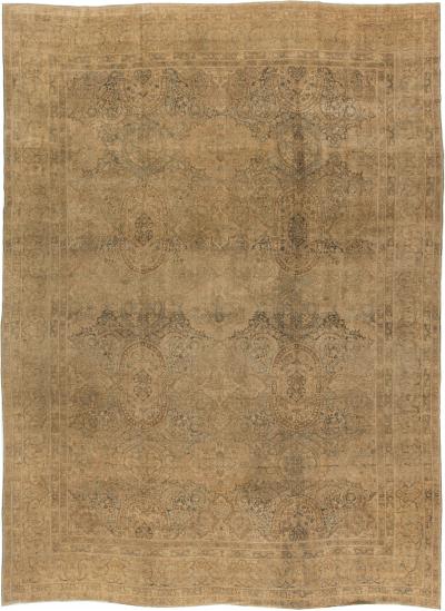 Vintage Persian Khorassan Hand Knotted Wool Carpet