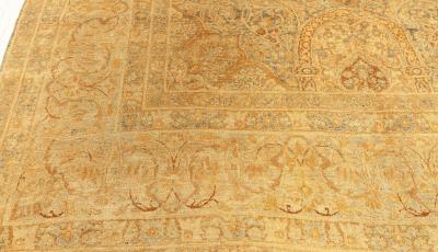 Vintage Persian Khorassan Hand Knotted Wool Carpet