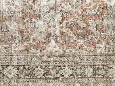 Vintage Persian Mahal Rug 1111 x 136 