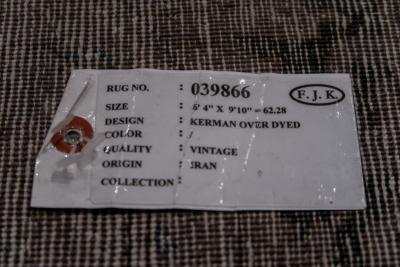 Vintage Persian Overdyed Kerman Rug 76 x118 