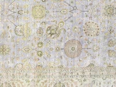 Vintage Persian Tabriz Rug 117 x 1410