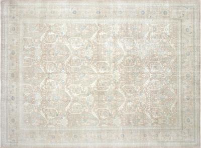 Vintage Persian Tabriz Rug 86 x 117 