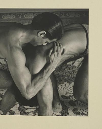 Vintage Photograph of 2 Nude Models Circa 1970