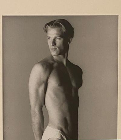 Vintage Photograph of a Fit Man American Circa 1970