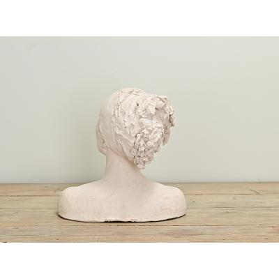Vintage Plaster Statue of a Lady
