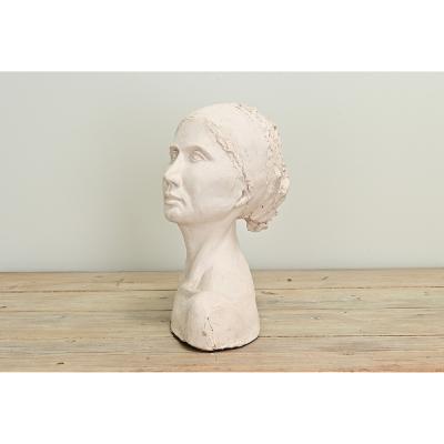 Vintage Plaster Statue of a Lady