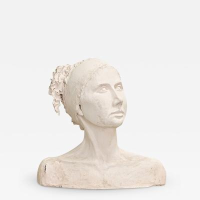 Vintage Plaster Statue of a Lady