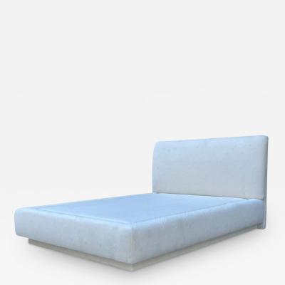 Vintage Queen Size Platform Bed USA 1980s