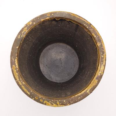 Vintage Raku Planter Japan 1970s