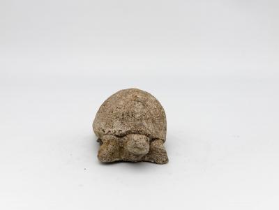 Vintage Reconstituted Stone Tortoise or Turtle Garden Ornament England 1970s
