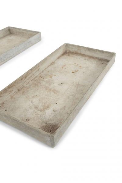 Vintage Rectangular Cement Tray