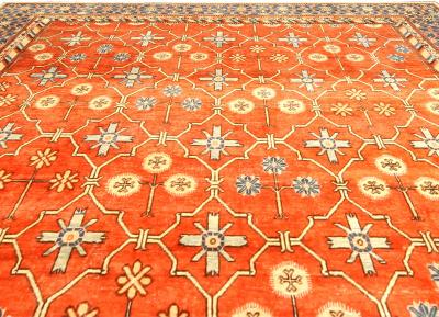 Vintage Samarkand Khotan Rug
